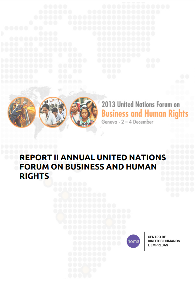 Report of the II Annual United Nations Forum on Business and Human Rights
