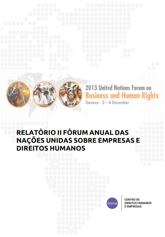 Relatório do II Fórum Anual das Nações Unidas sobre Empresas e Direitos Humanos